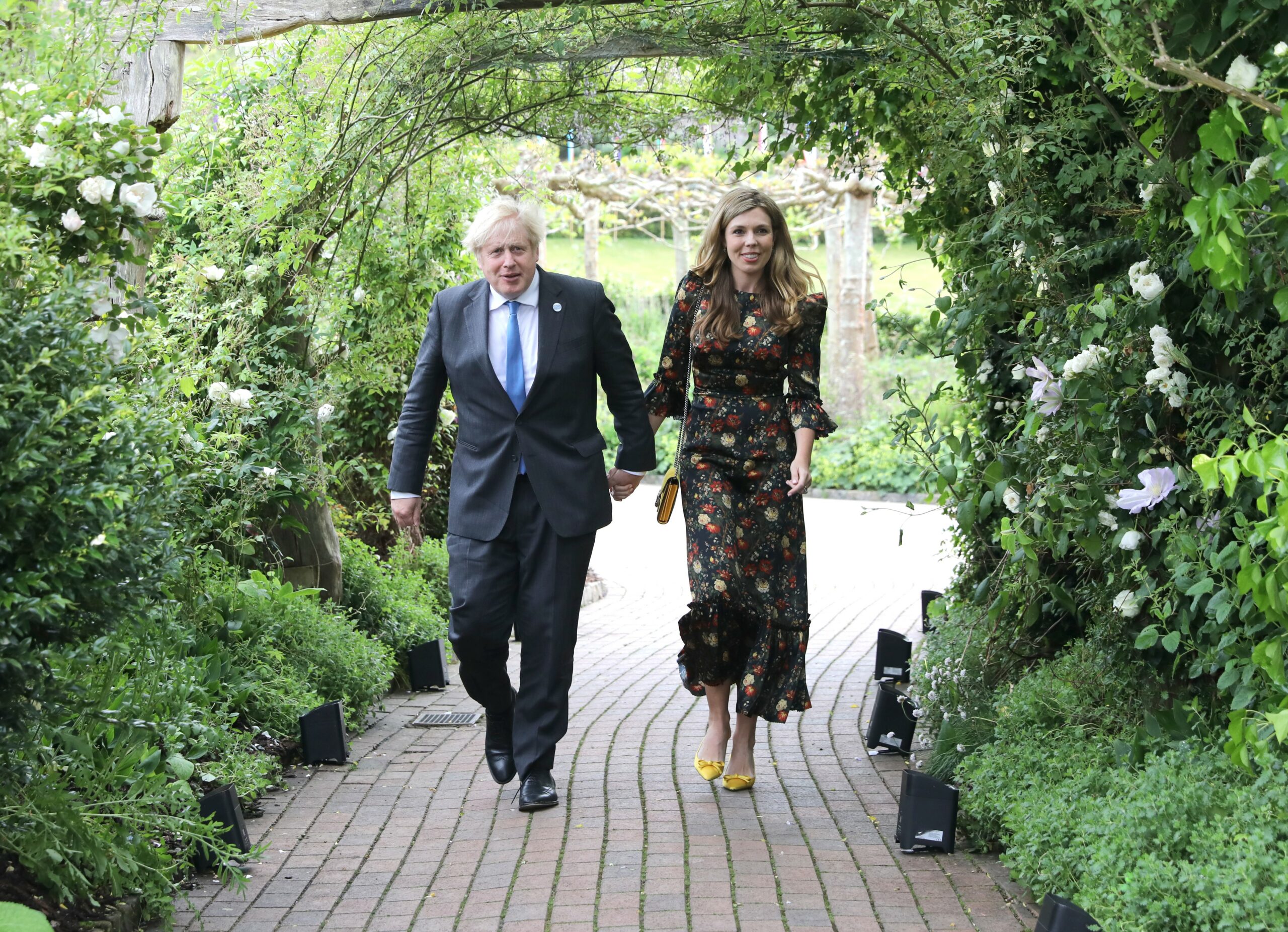 Boris Johnson and Carrie announce baby name