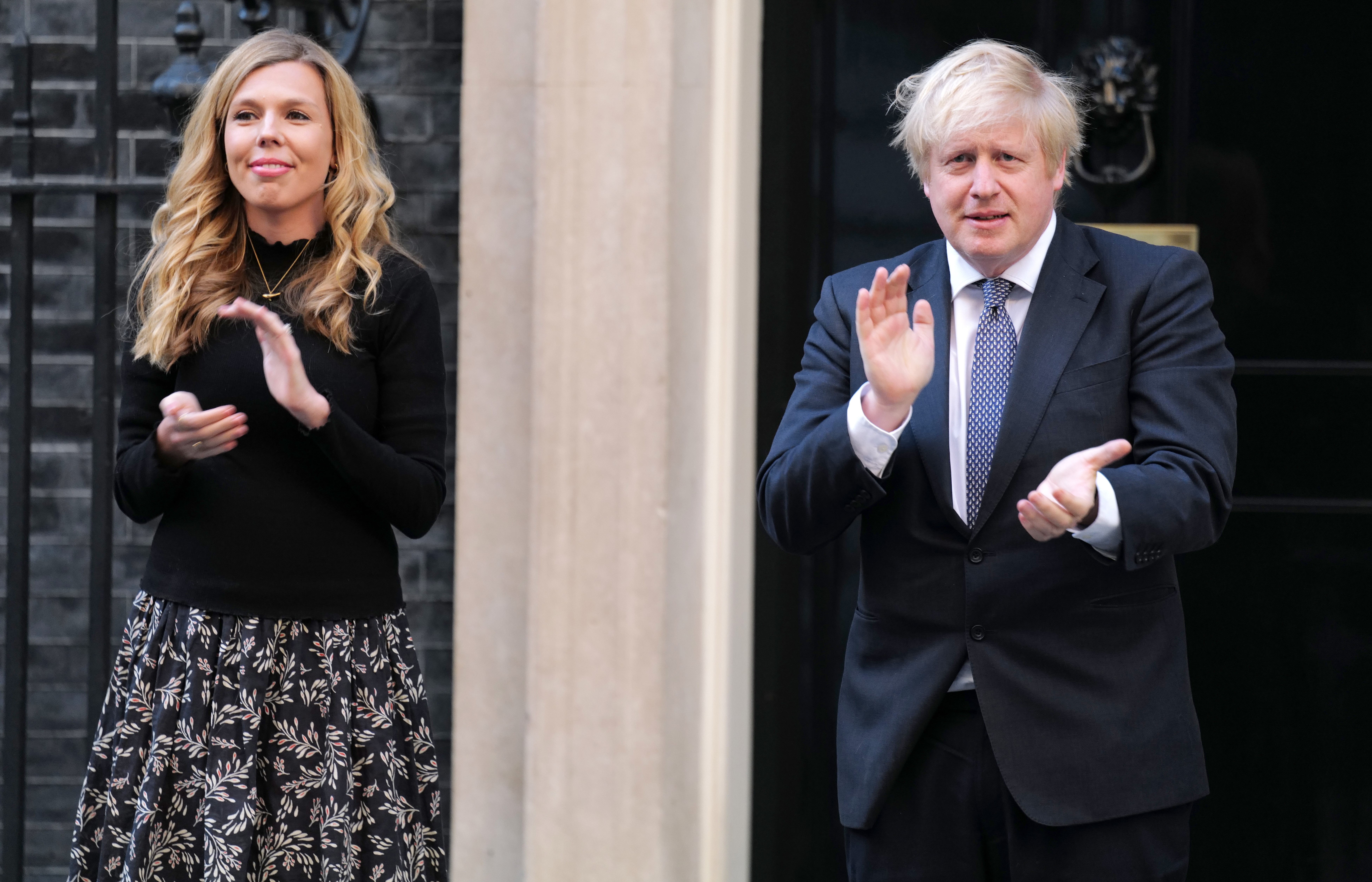 Boris Johnson and Carrie announce baby name