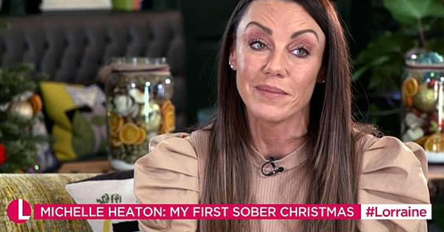 michelle heaton on Lorraine 