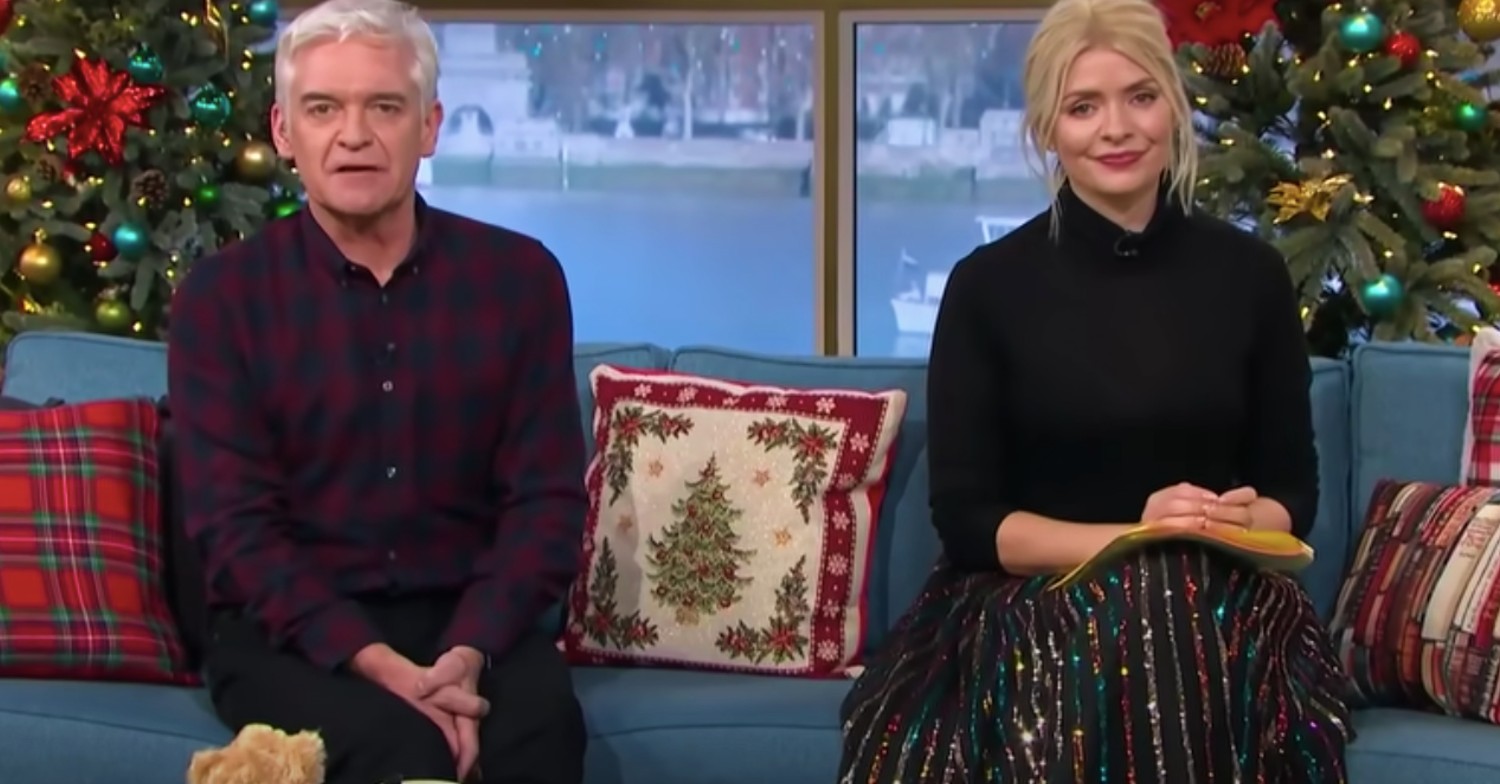 Holly's outfit on This Morning