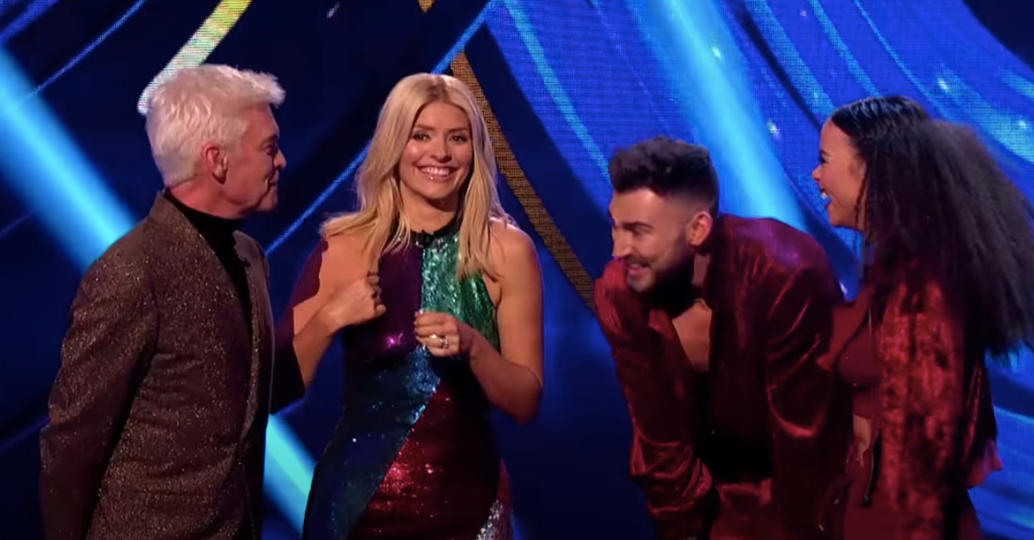 Holly Willoughby on Dancing On Ice 