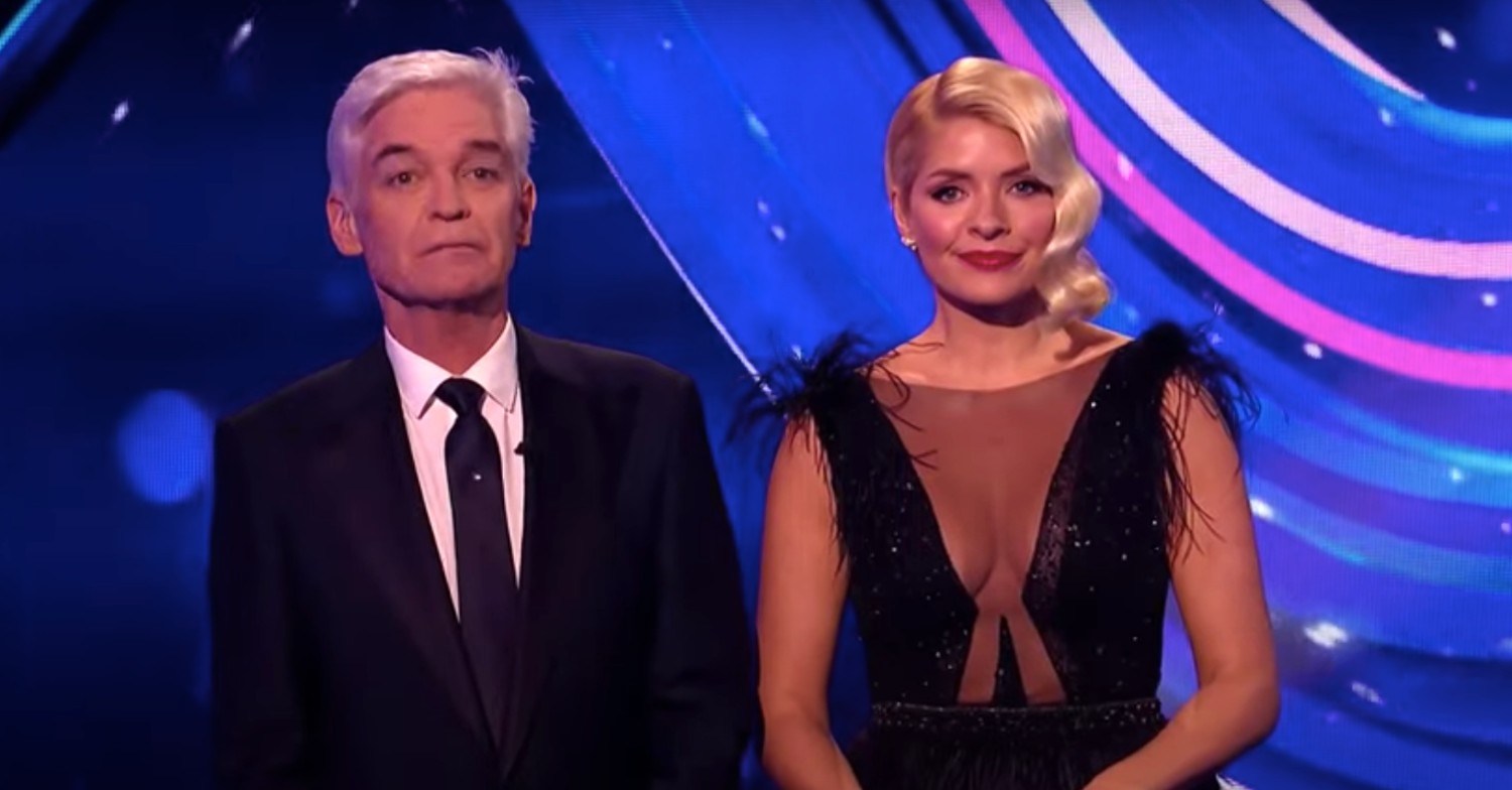 Holly Willoughby on Dancing On Ice 