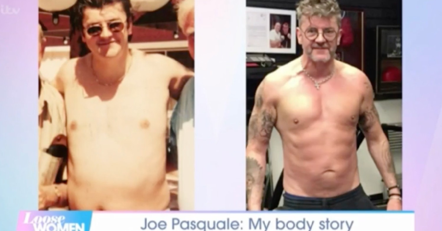 Joe Pasquale shows off weight loss on ITV Loose Women
