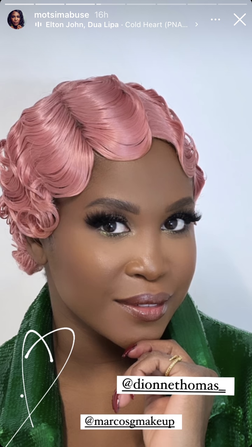 Motsi Mabuse strictly hair 