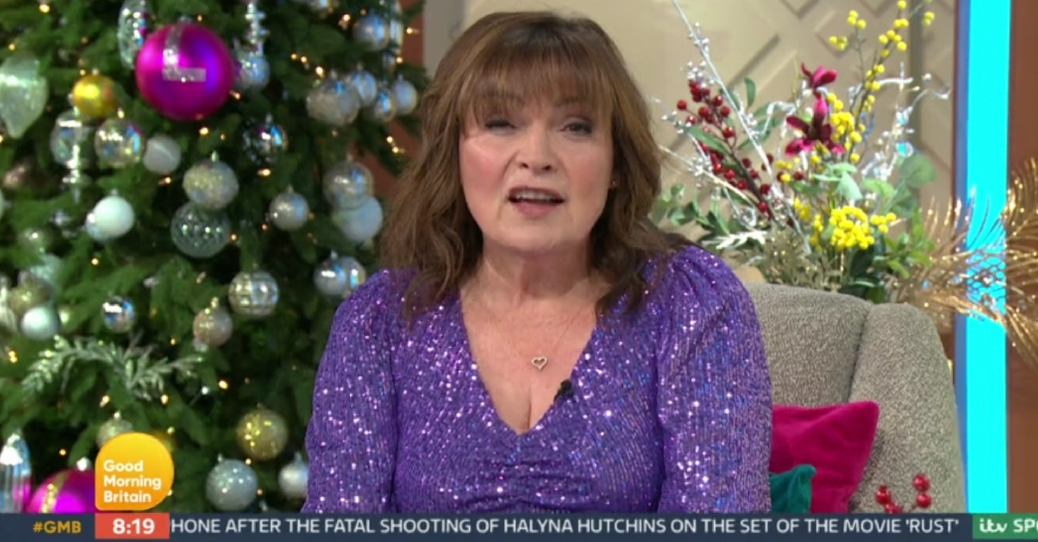 ben shephard mocked lorraine kelly