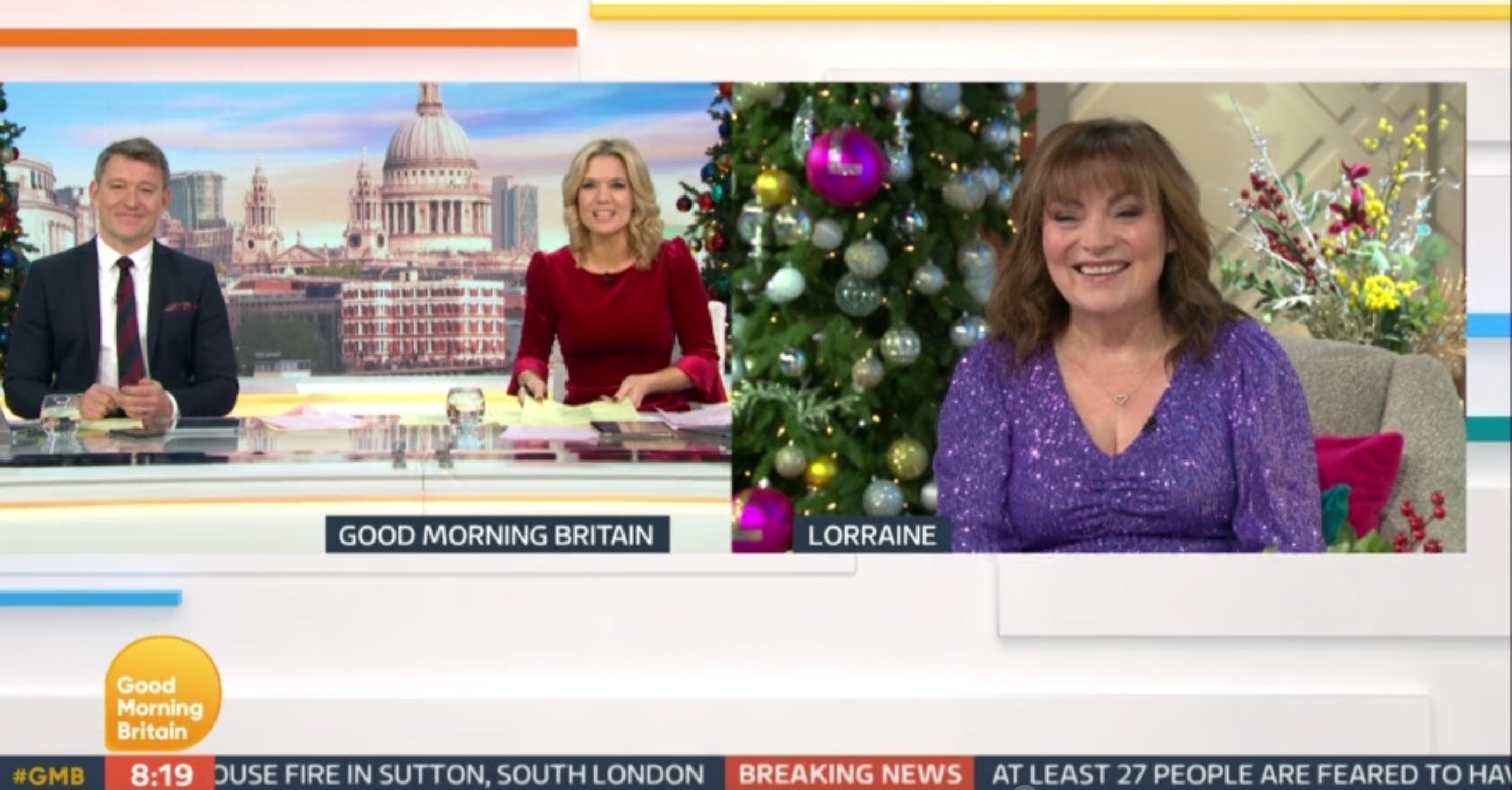 ben shepard lorraine kelly