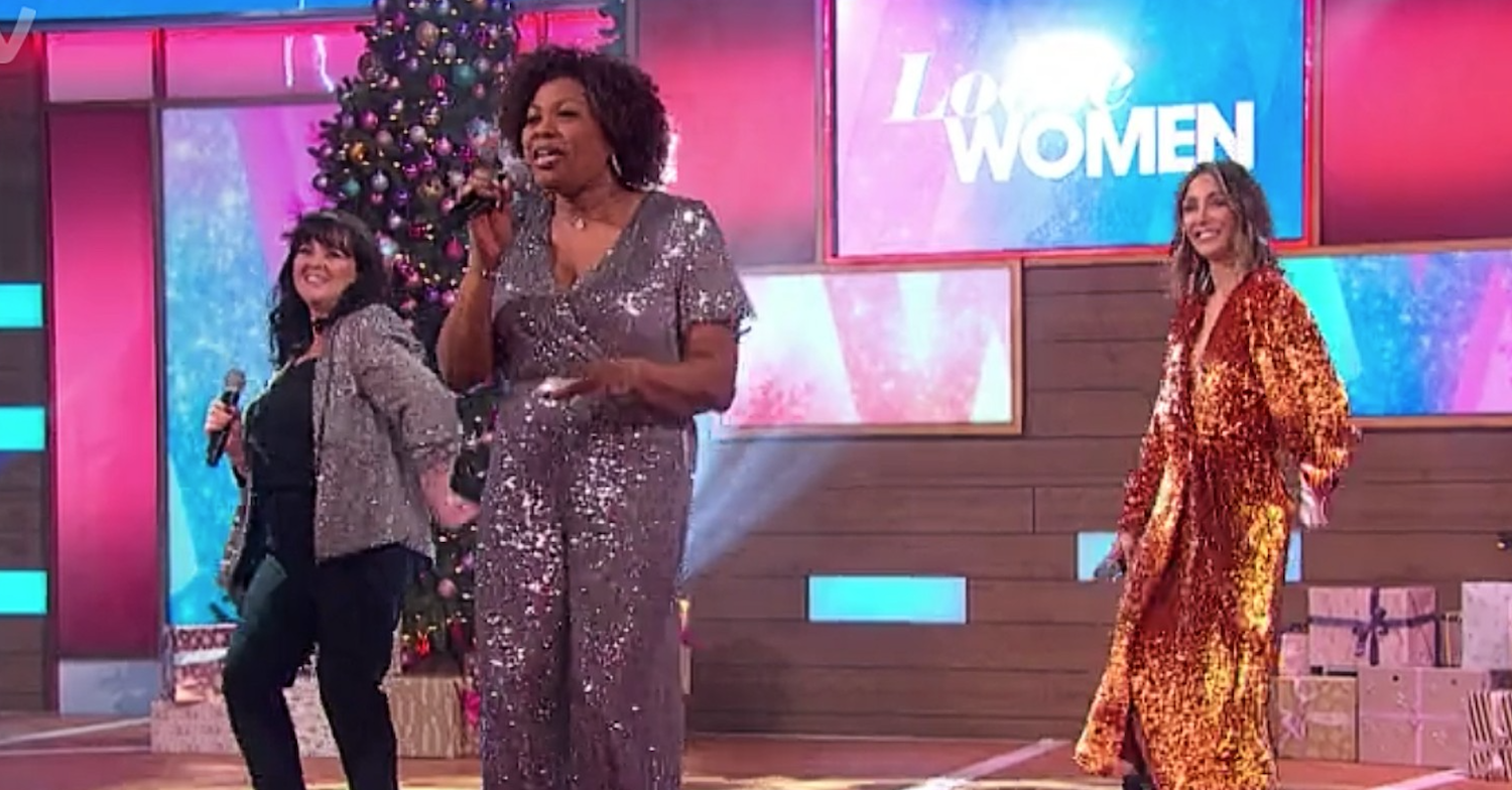Loose Women viewers were divided after Frankie, Coleen and Brenda sung a festive tune