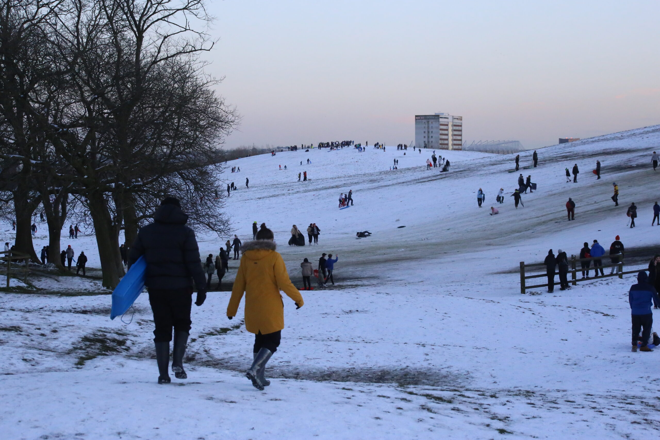 The UK weather forecast says there's a chance of a white Christmas