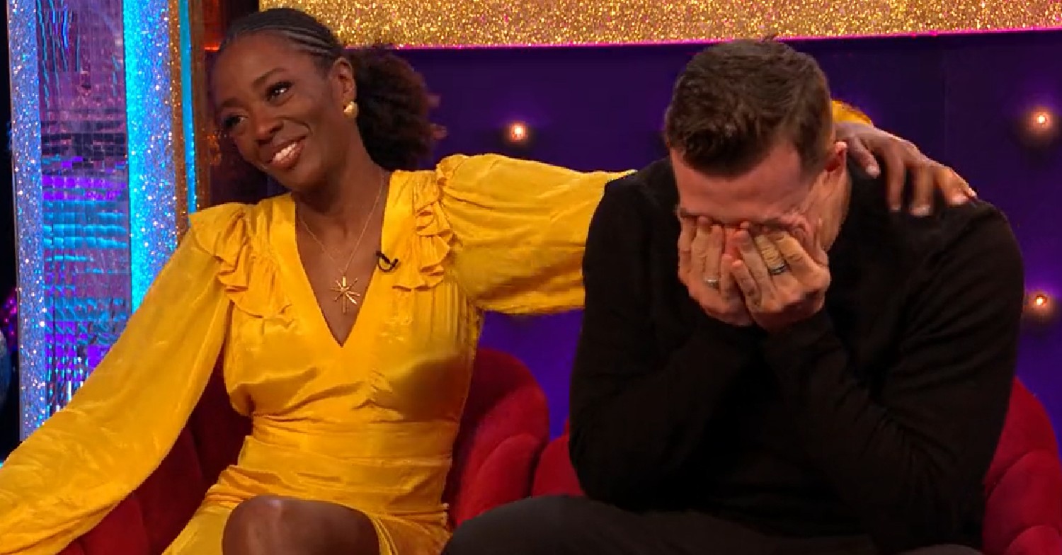 Strictly stars AJ Odudu and Kai Widdrington cry on It Takes Two