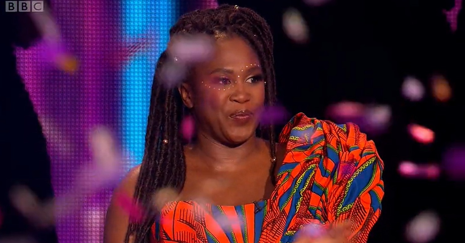 Motsi Mabuse during the Strictly final