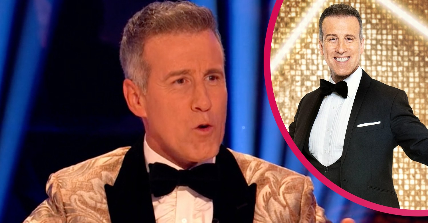 Anton Du Beke judging on Strictly