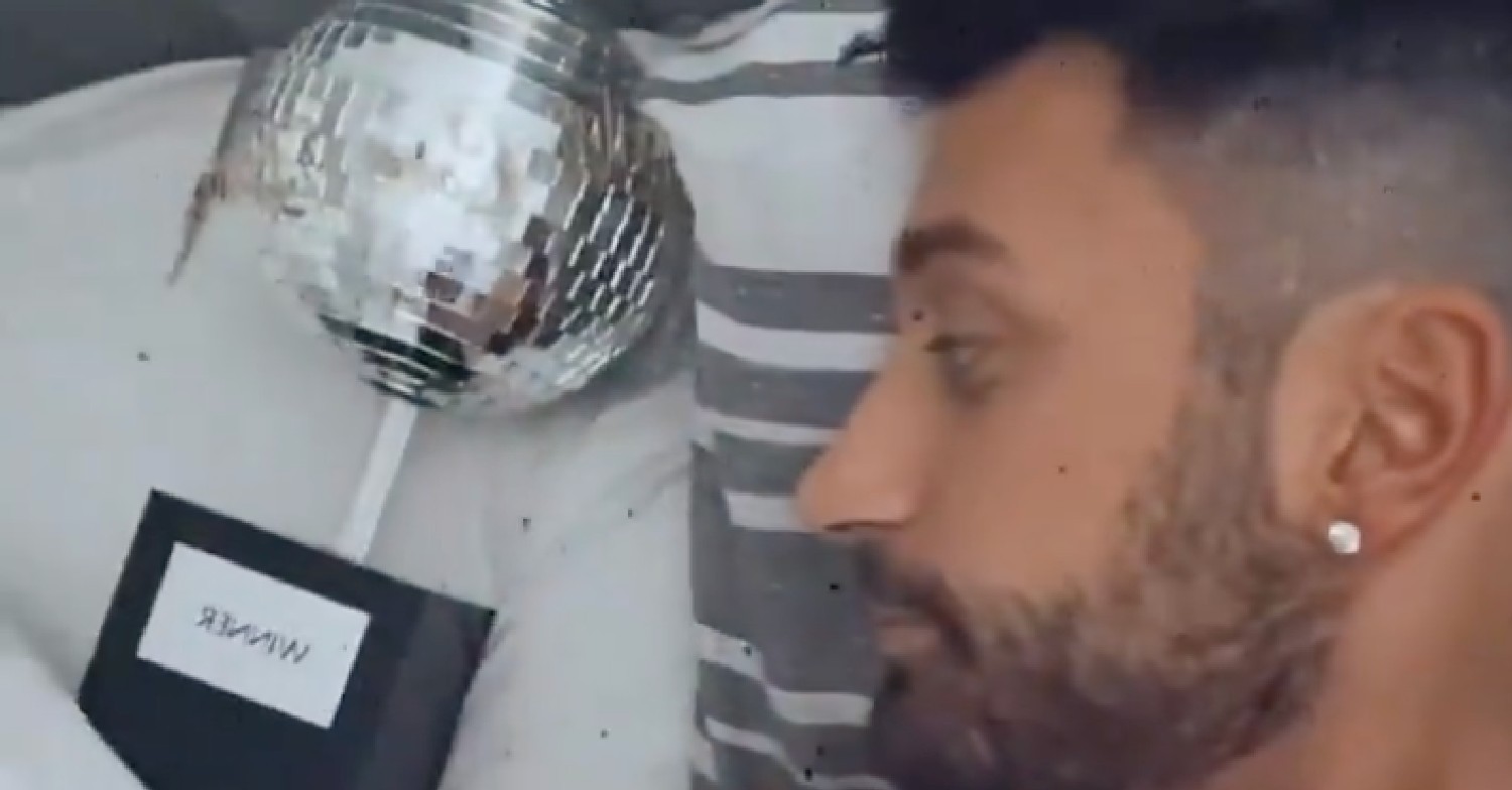 Giovanni Pernice cheeky bedtime antics following Strictly win