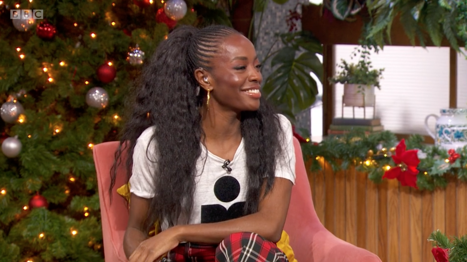 AJ Odudu split opinion when she appeared on Morning Live today