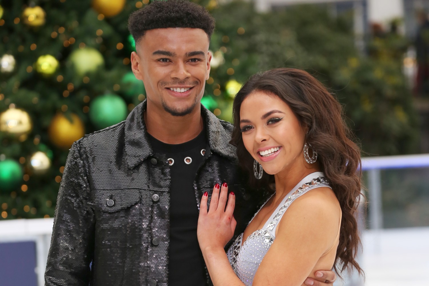 Vanessa Bauer and Wes Nelson