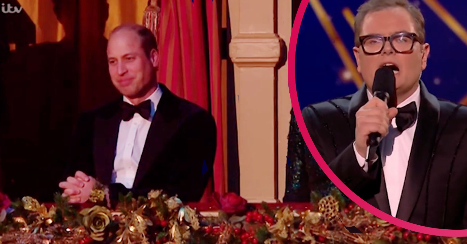 Alan Carr not funny at Royal Variety performance