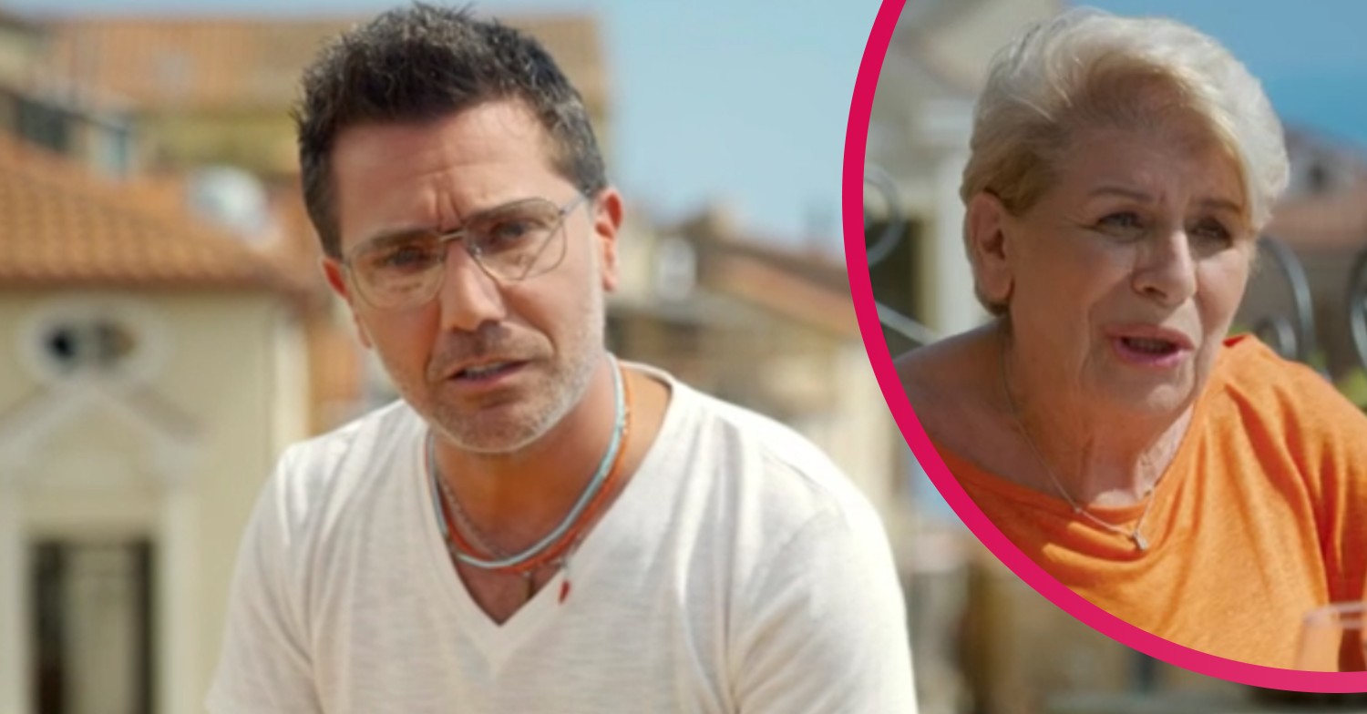 Gino D'Acampo with his wife parents on Gino’s Italian Family