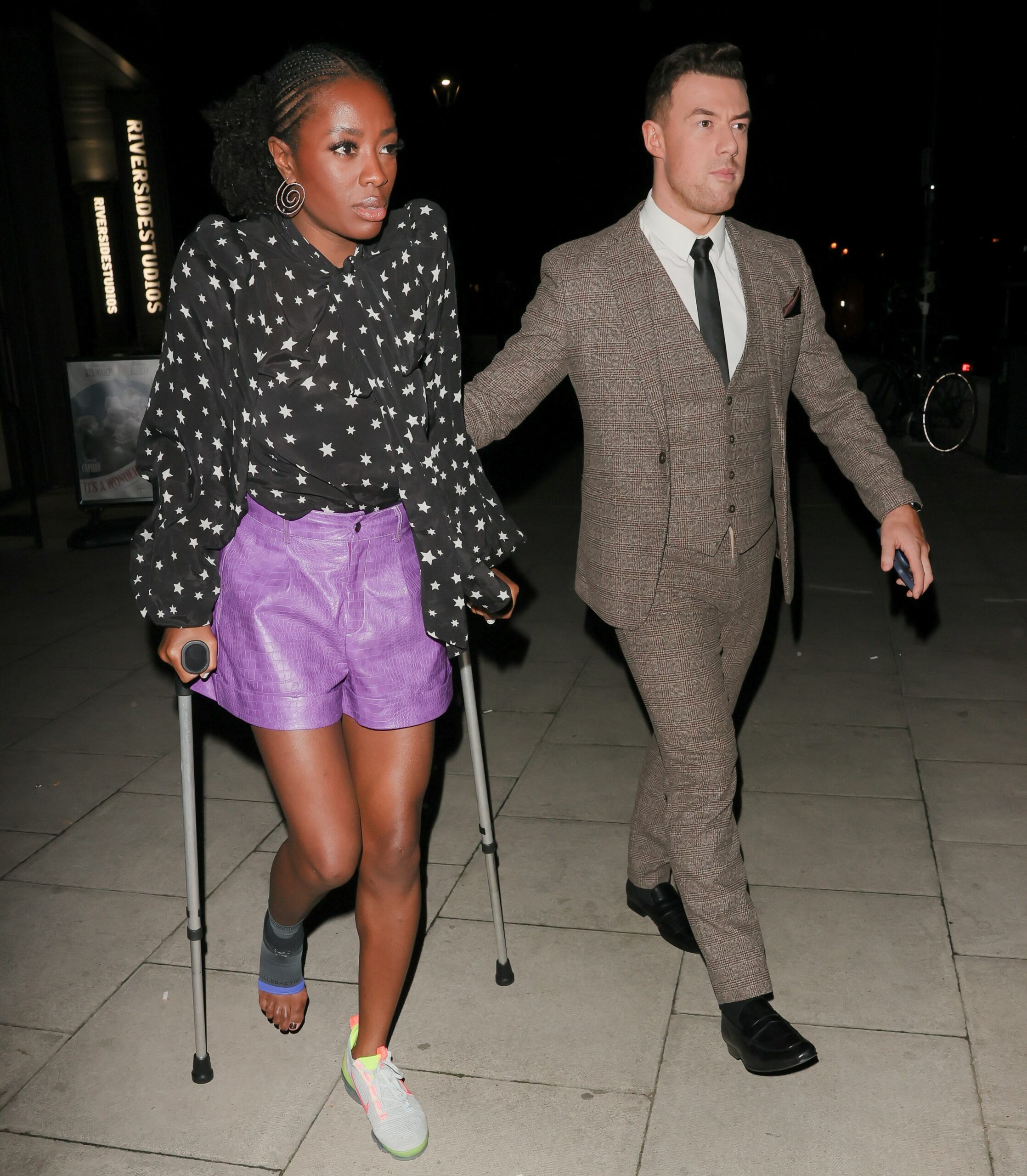 Strictly stars AJ Odudu and Kai Widdrington