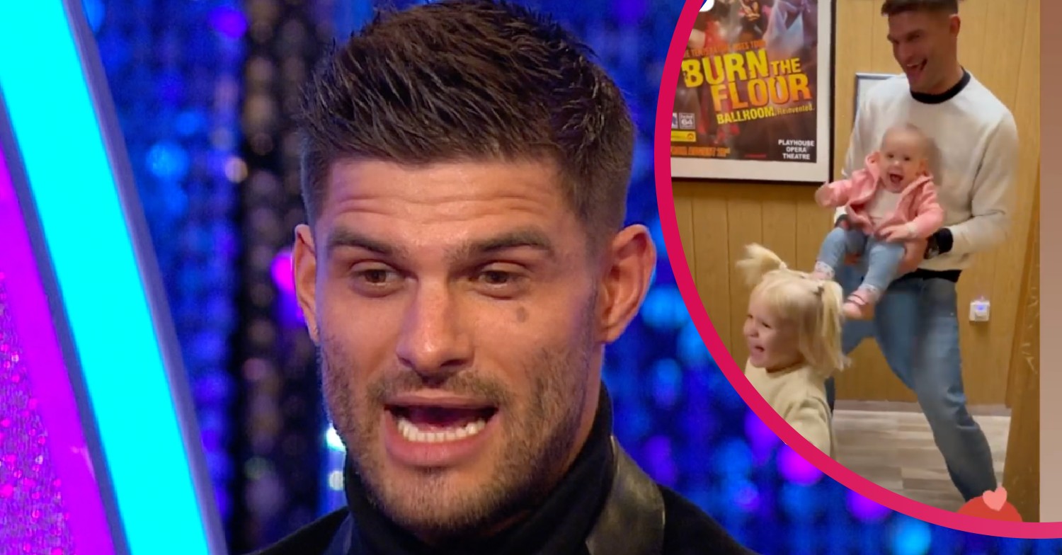 aljaž škorjanec on strictly