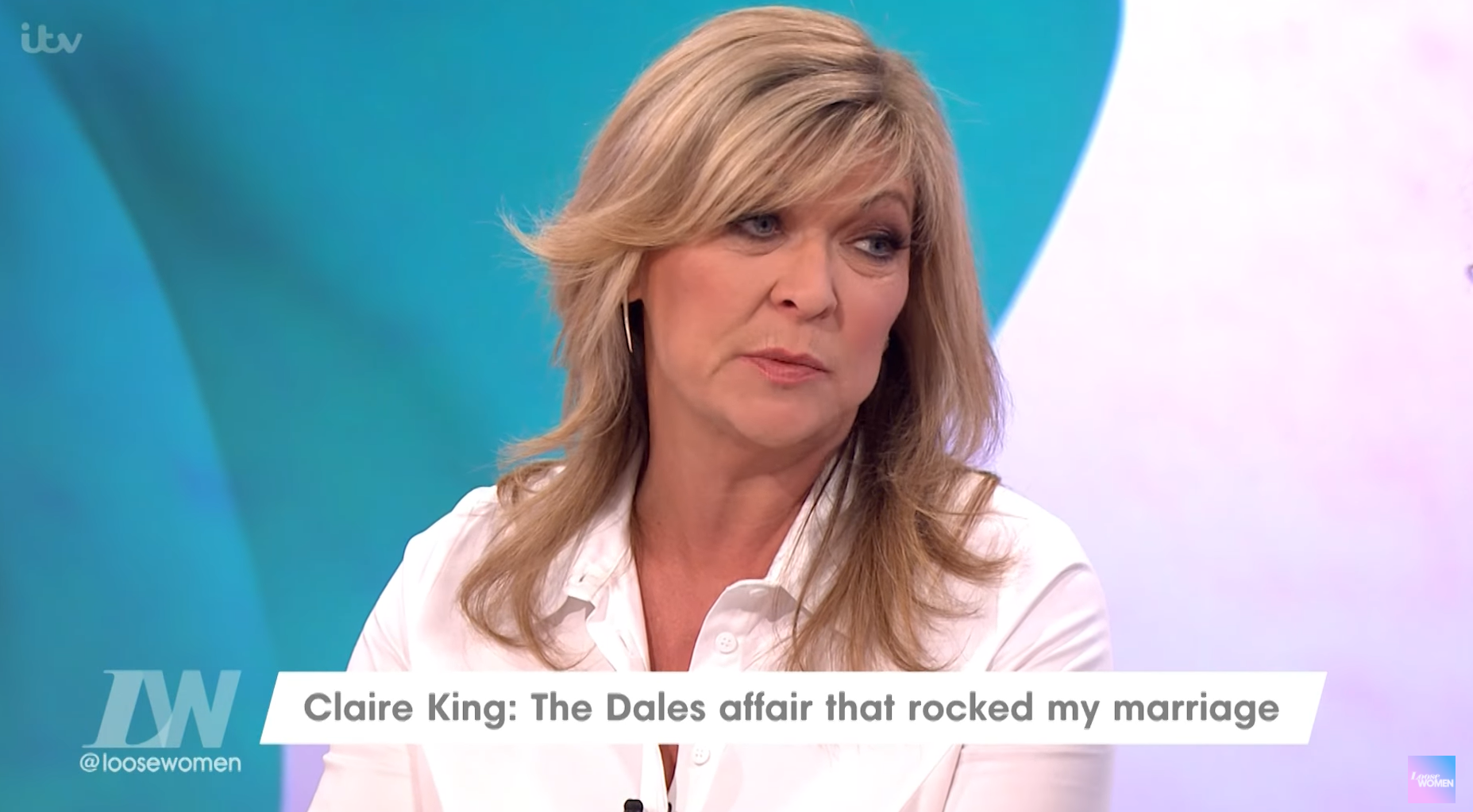 Emmerdale star Claire King talks about her marriage split from co-star Peter Amory