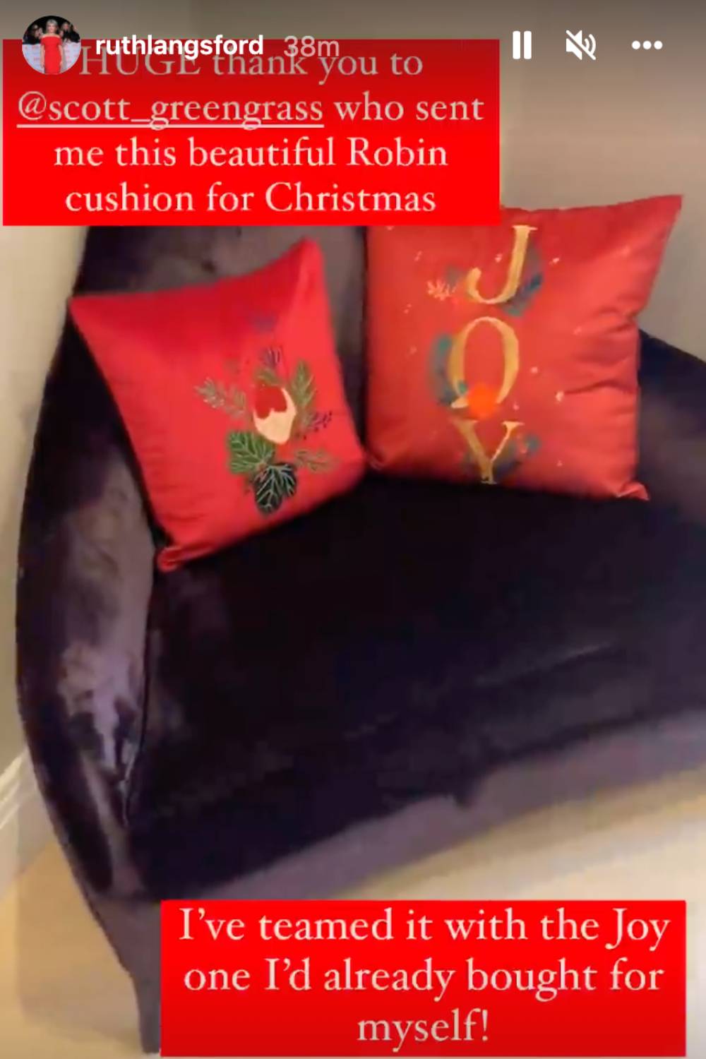 Ruth Langsford is getting ready for Christmas on Instagram!