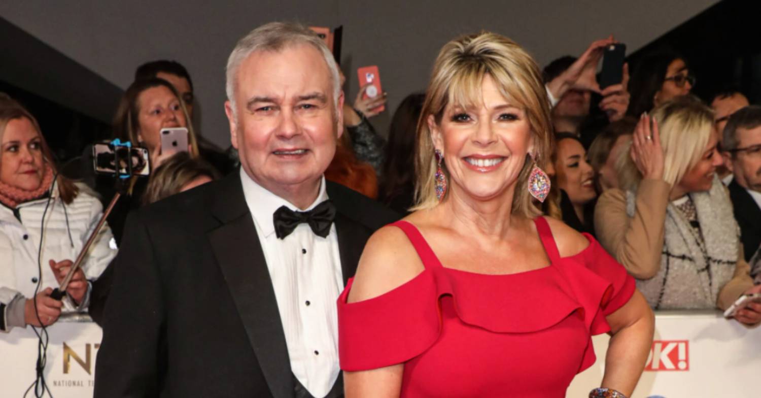 Ruth Langsford and Eamonn Holmes on the red carpet