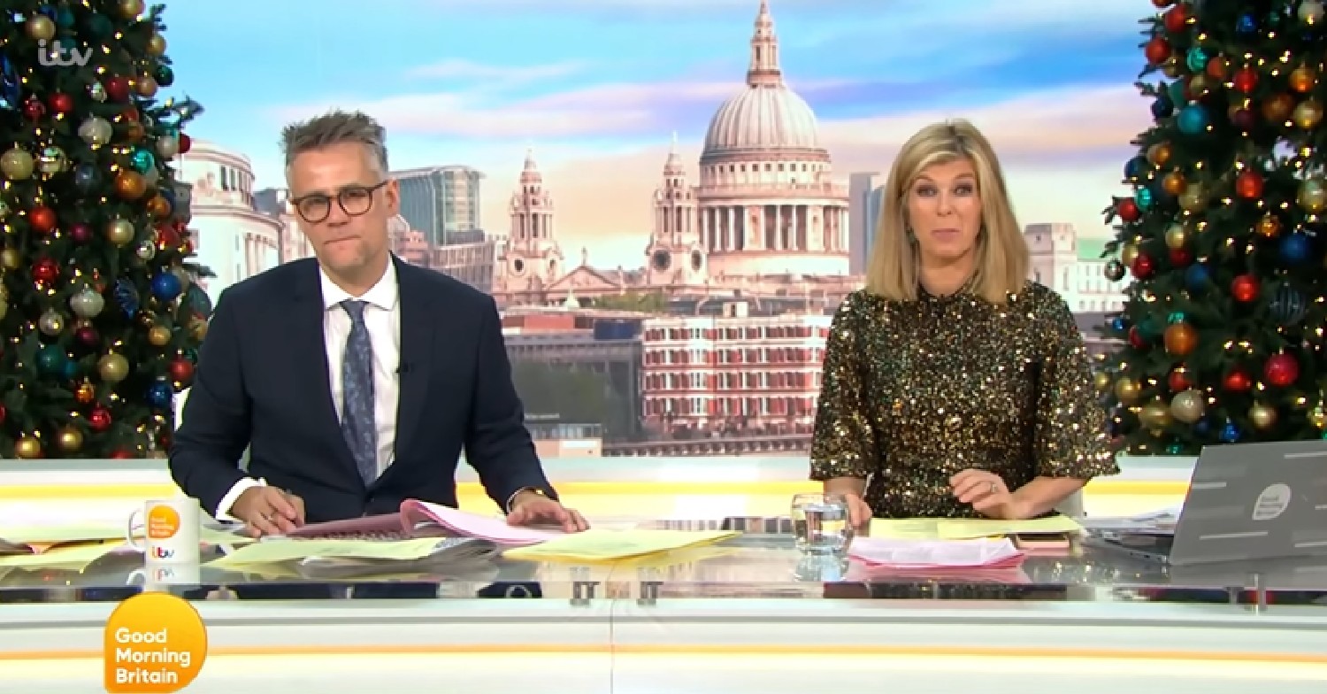 Kate Garraway on GMB today