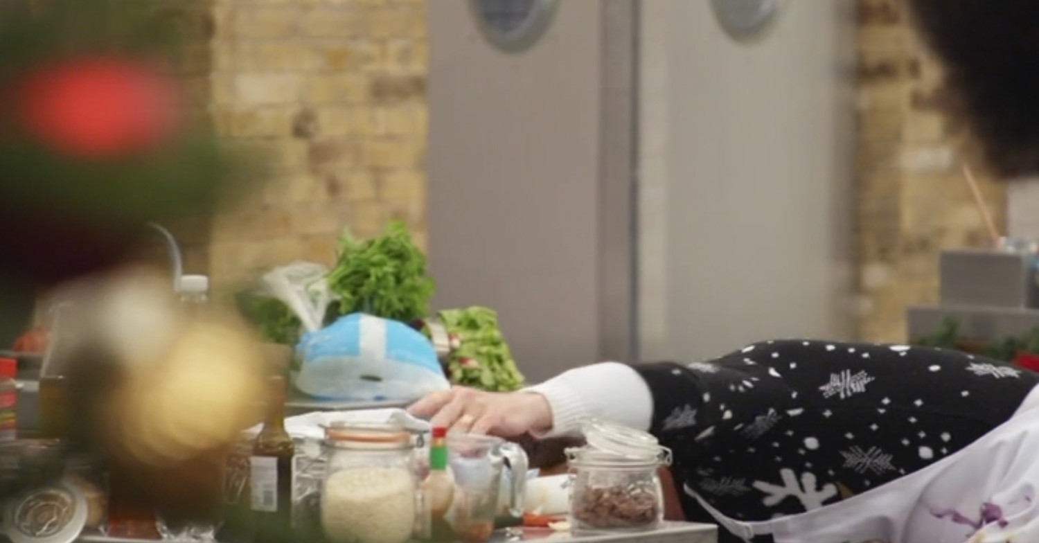 Joe Swash took part in Celebrity MasterChef Christmas Cook Off