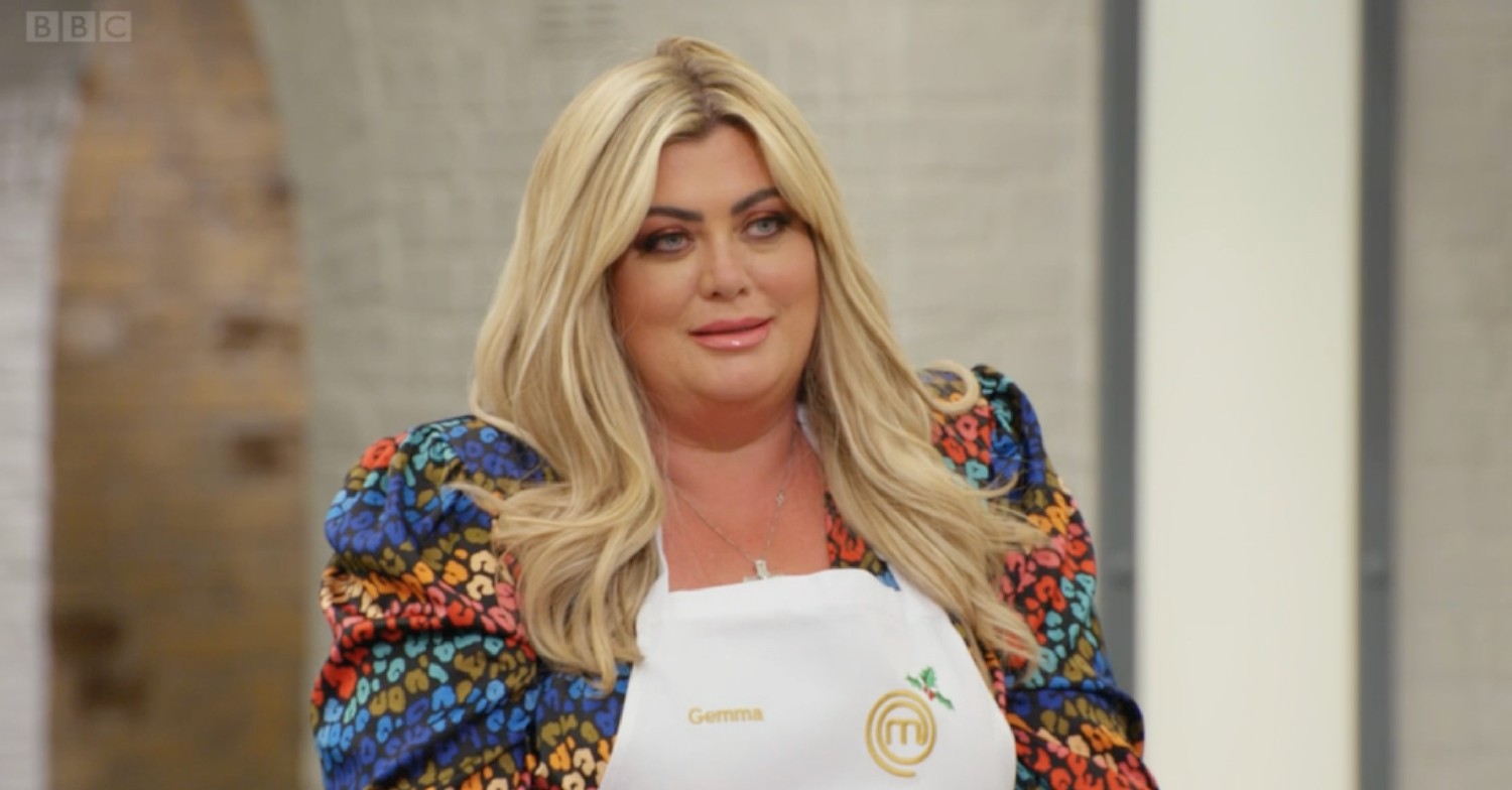 gemma collins on celebrity masterchef