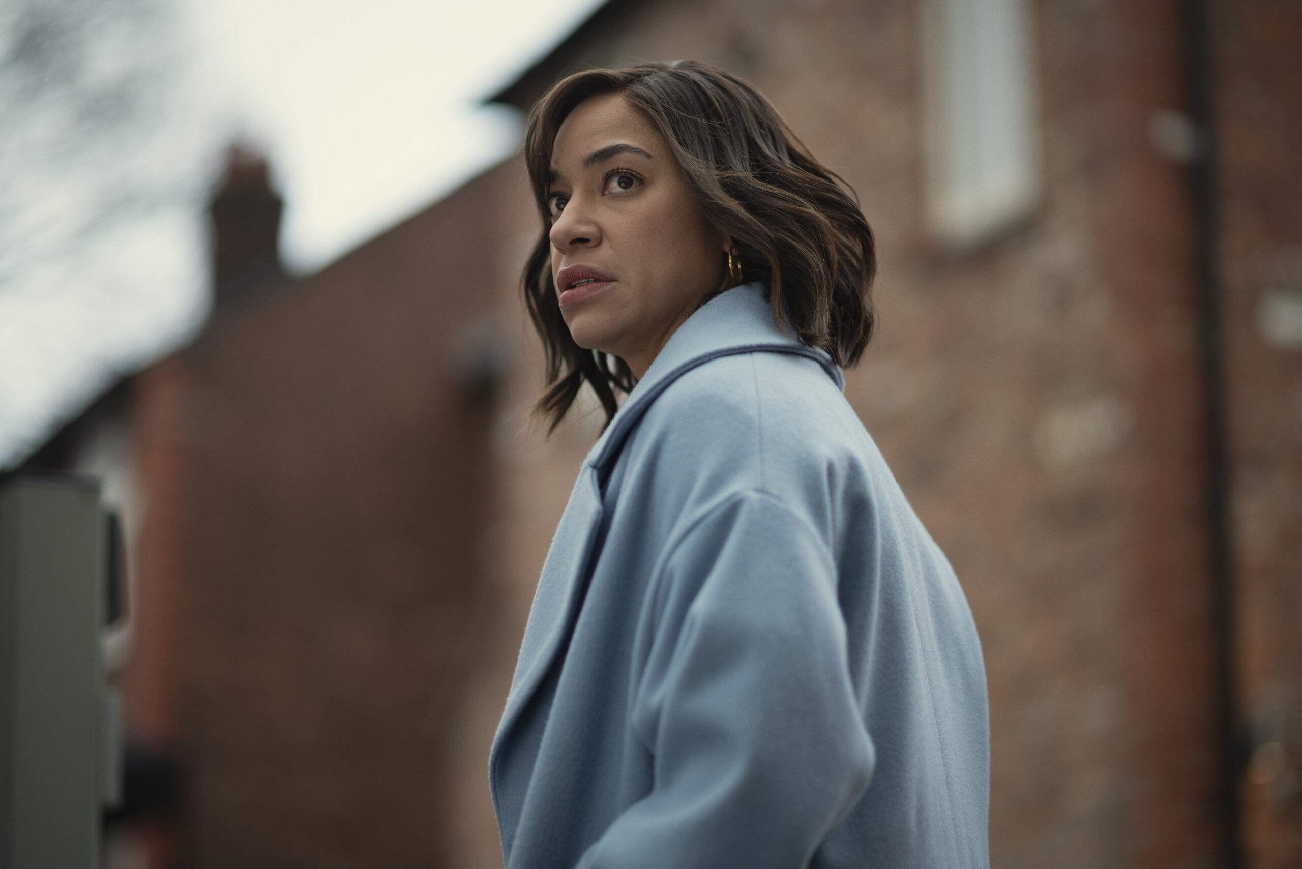 Cush Jumbo as Megan in Stay Close