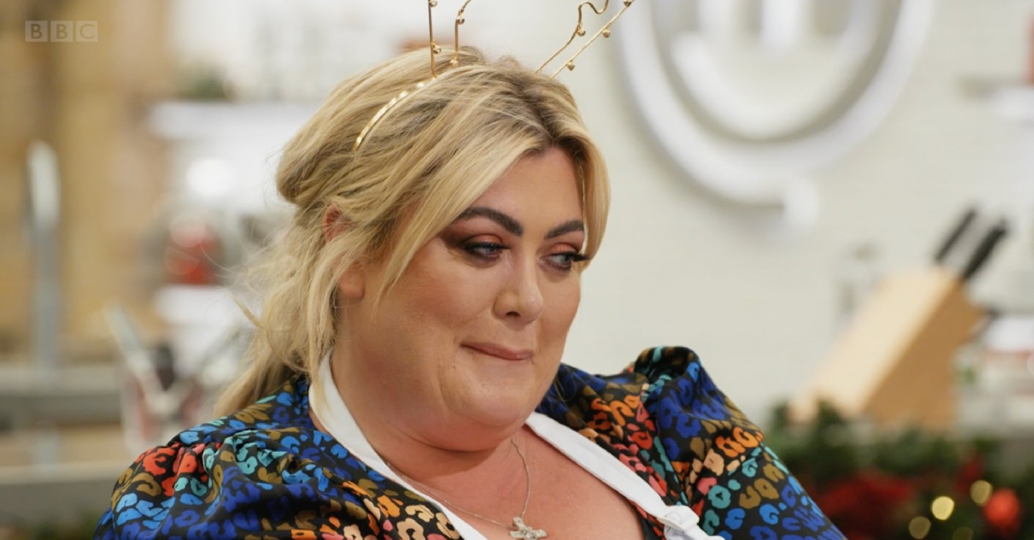 gemma collins on celebrity masterchef