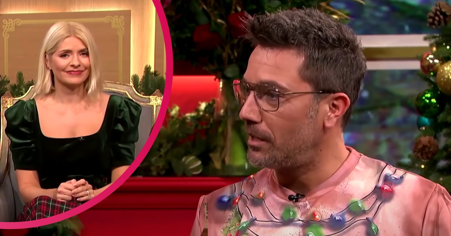 Gino D'Acampo and Holly on This Morning