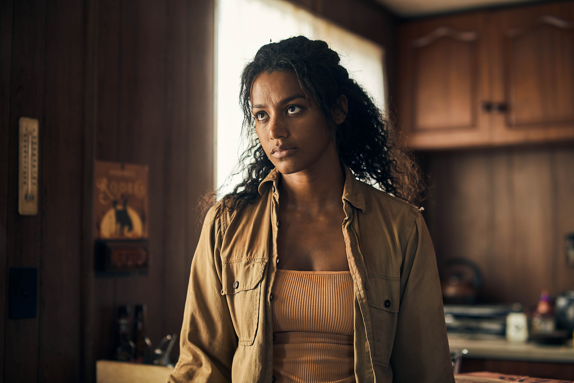 Shalom Brune-Franklin stars in The Tourist