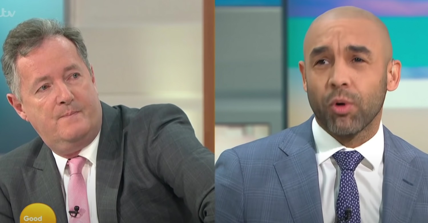 Piers storms off GMB set after row with Alex Beresford