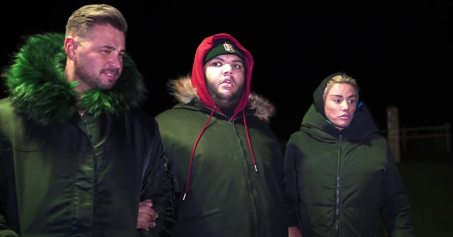 katie price, harvey, and carl woods