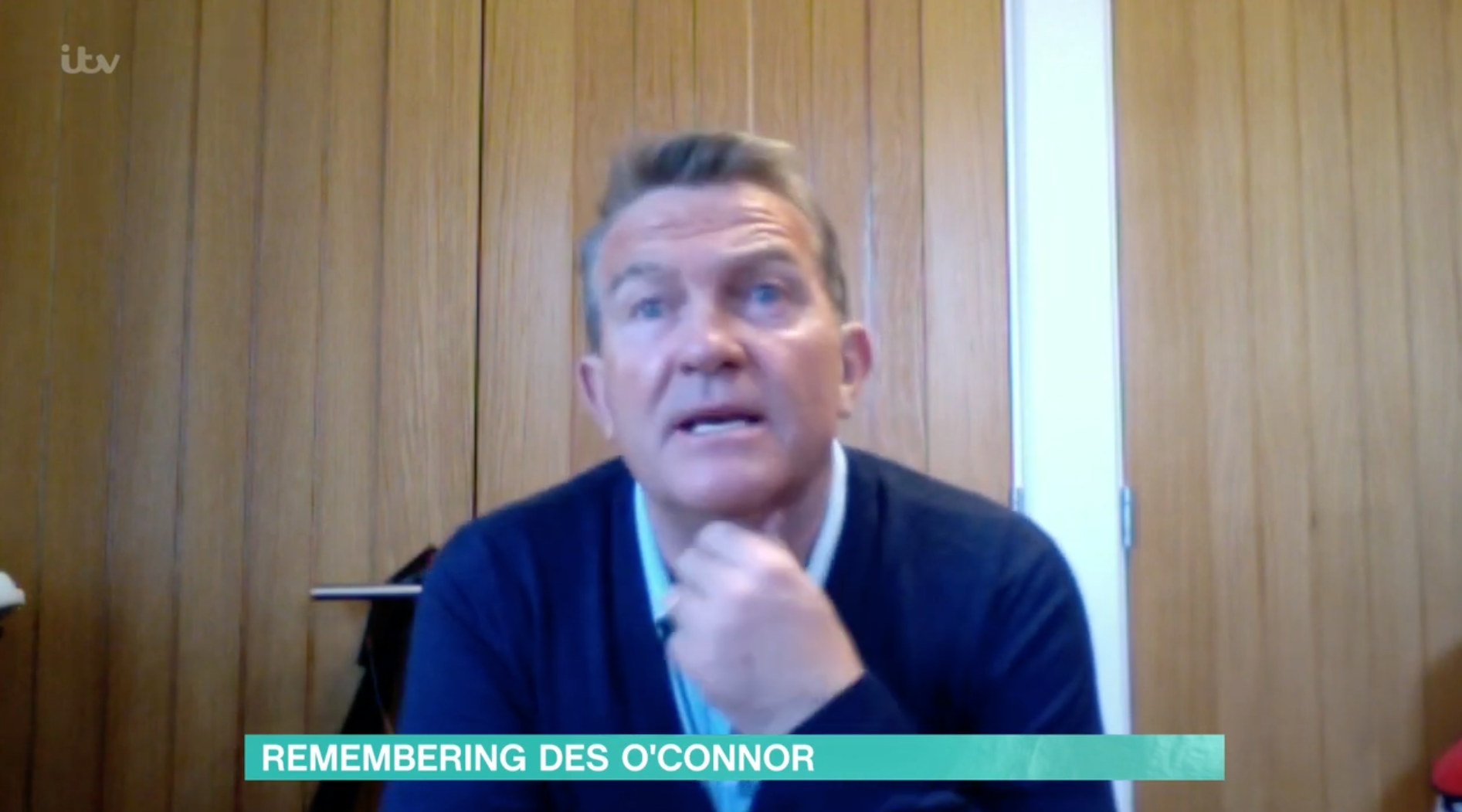 Bradley Walsh choked up when he spoke about Des O'Connor and said he was like a dad to him