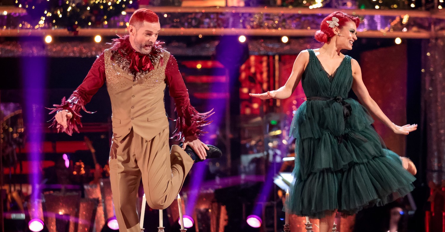 Fred Sirieix and Dianne Buswell on Strictly's Christmas special
