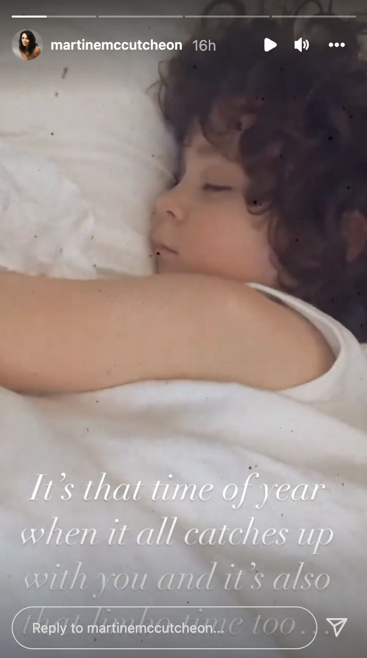 Martine McCutcheon son Rafferty