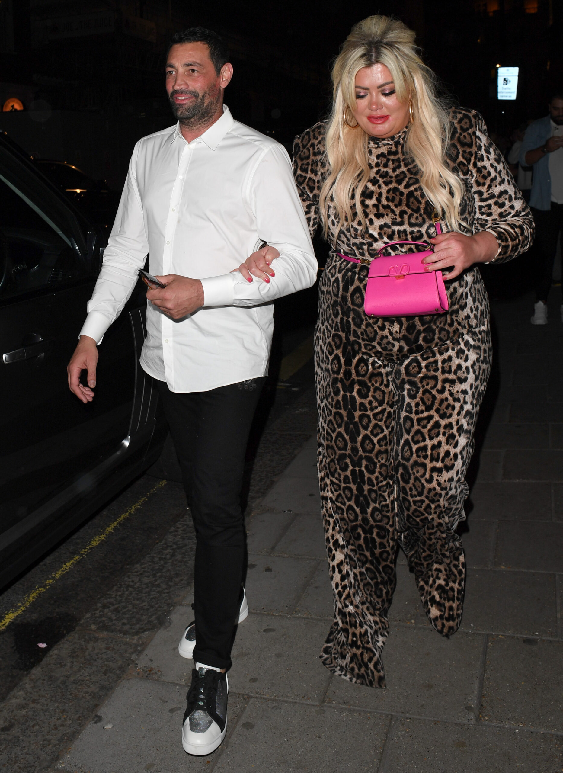 Rami Hawash and Gemma Collins