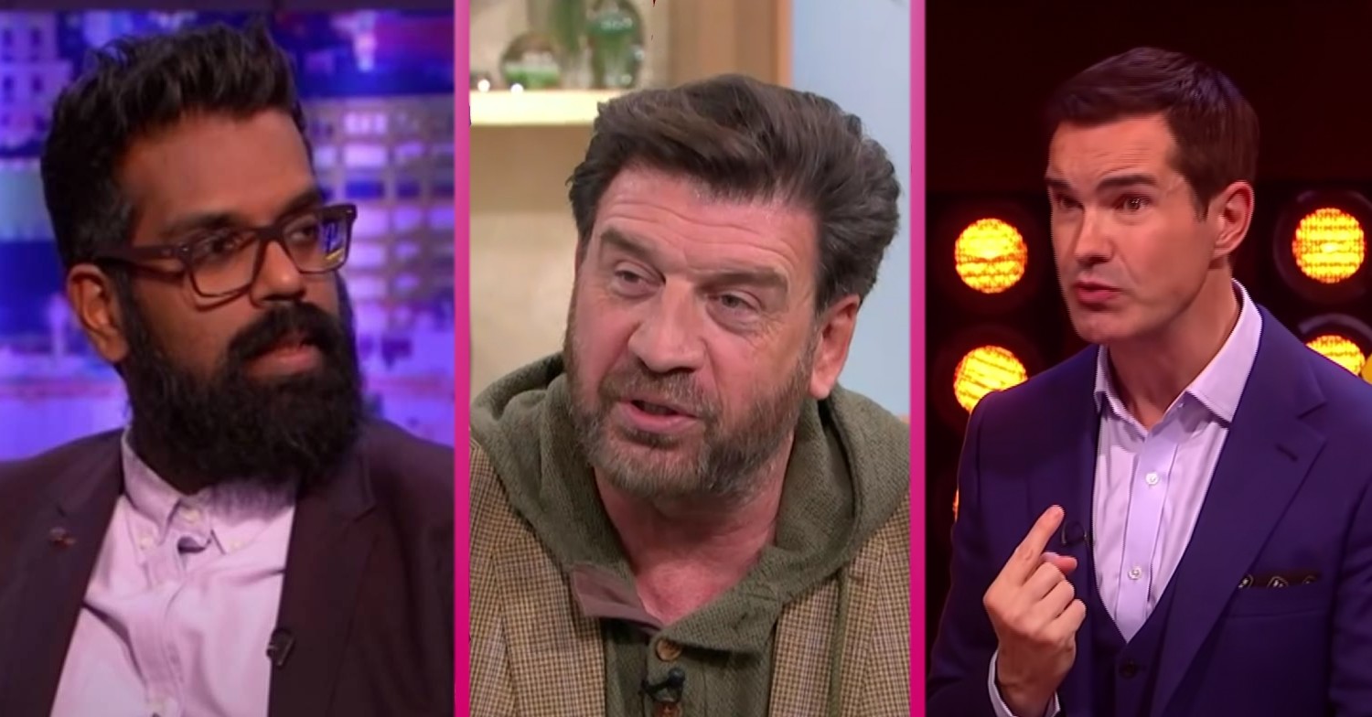 nick knowles, romesh, jimmuy