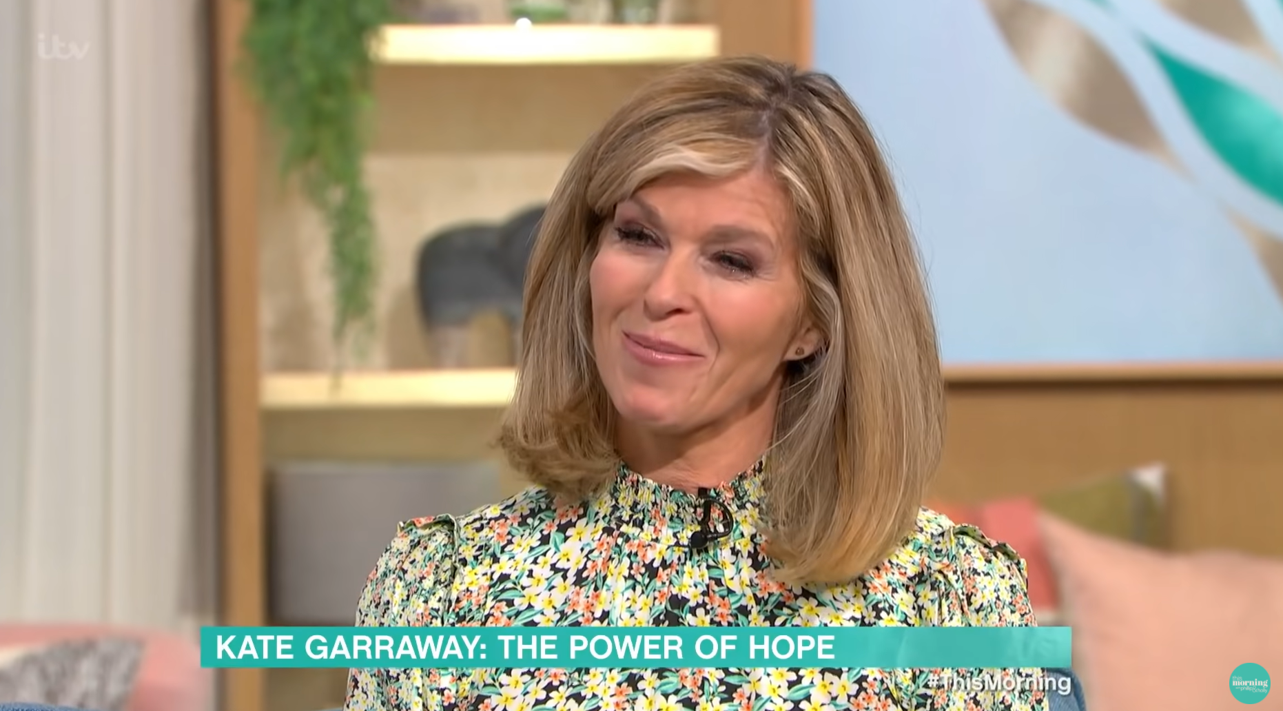 Kate Garraway appears on This Morning to talk about her new book