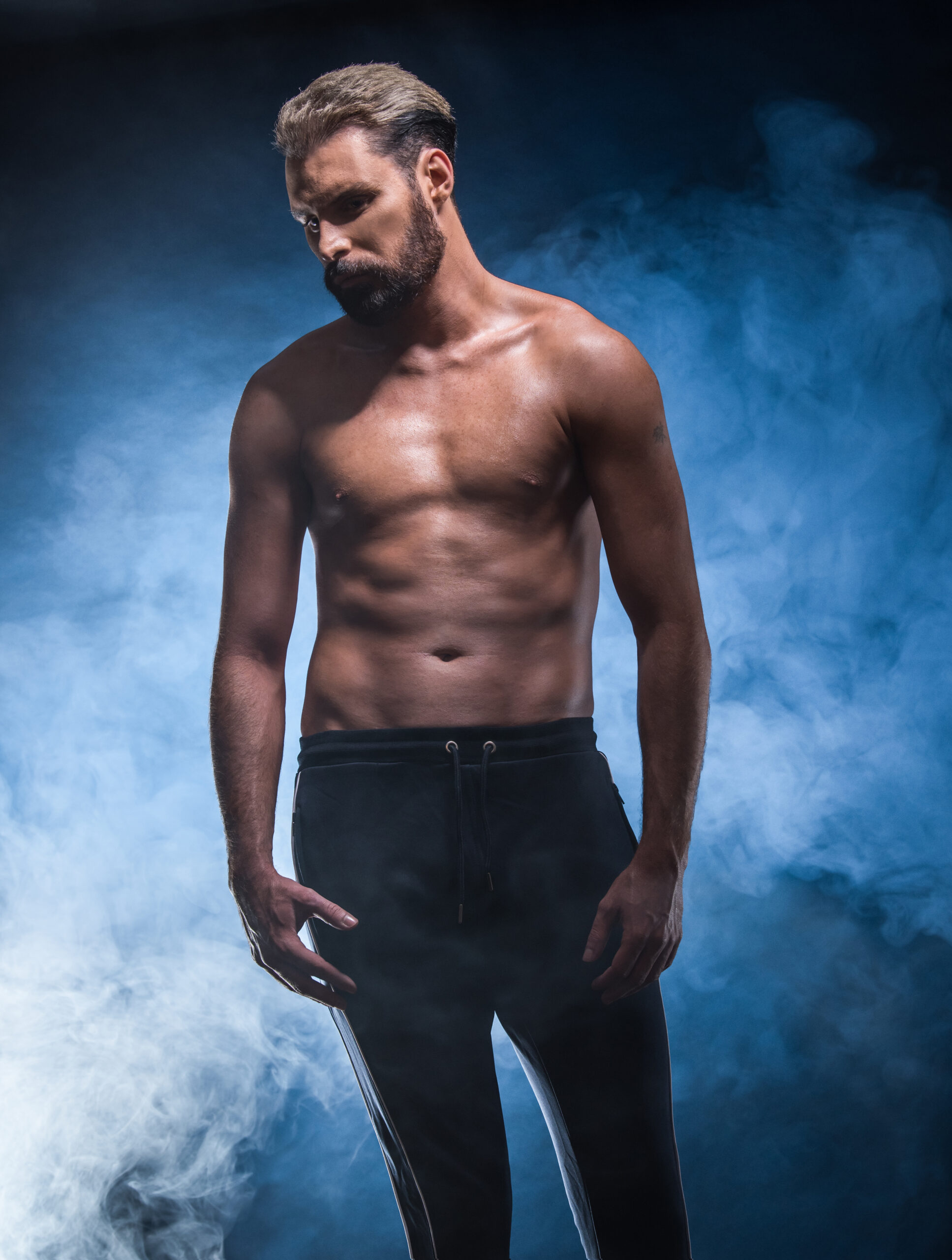 Rylan Clark shows off body tranf