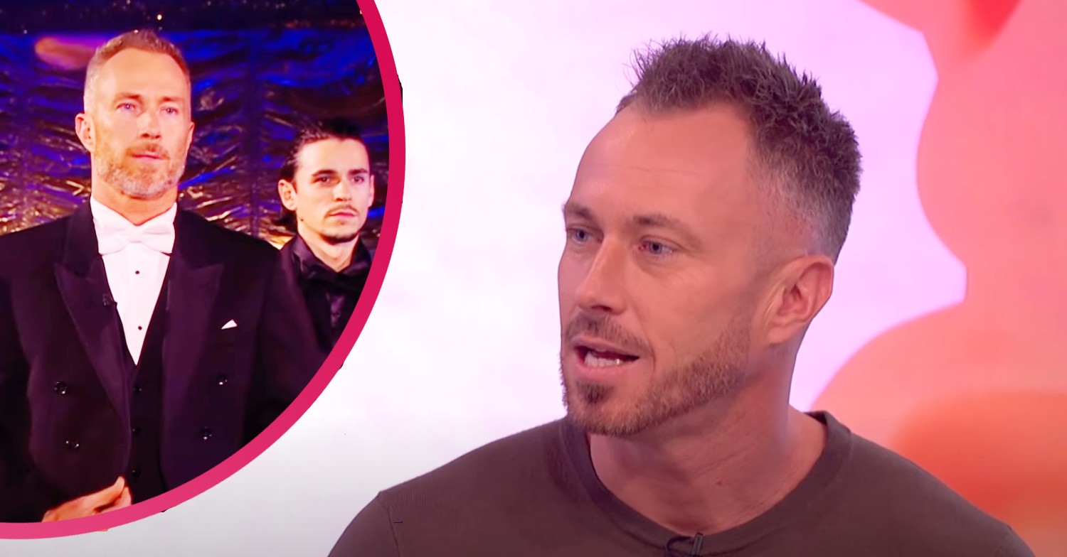 strictly star James Jordan weight gain