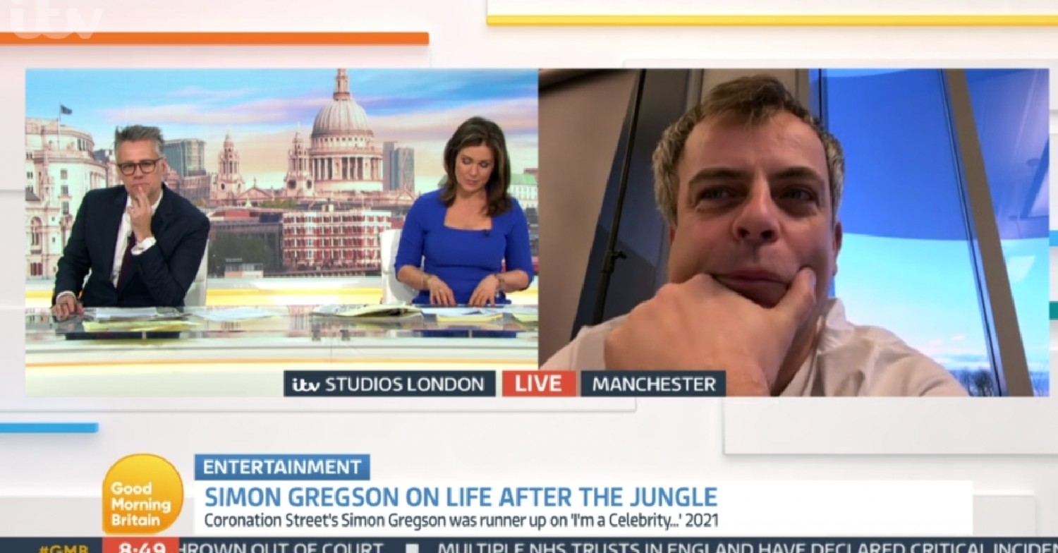 Simon Gregson GMB today