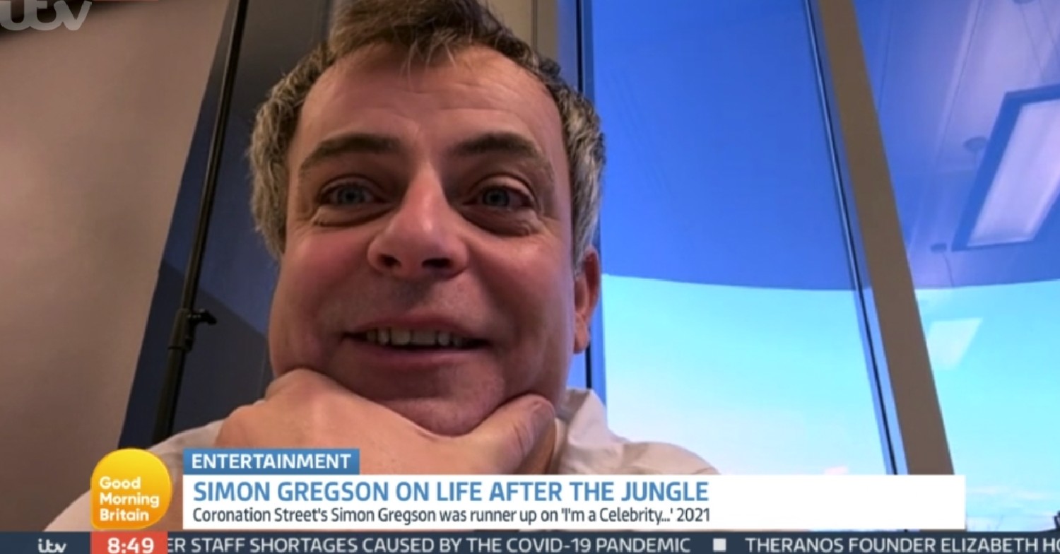 Simon Gregson on GMB today