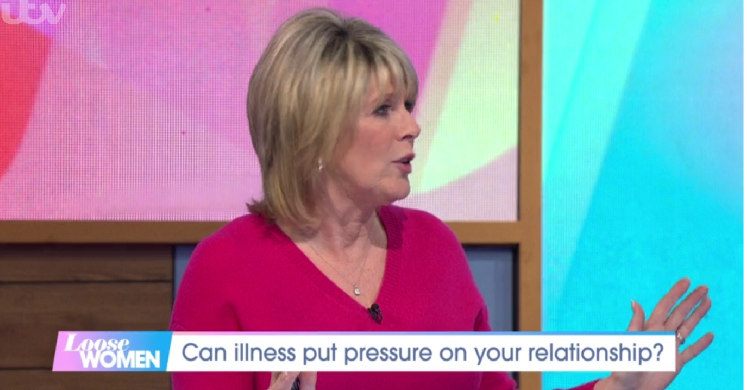 Ruth Langsford addresses eamonn holmes marriage concerns on Loose Women today