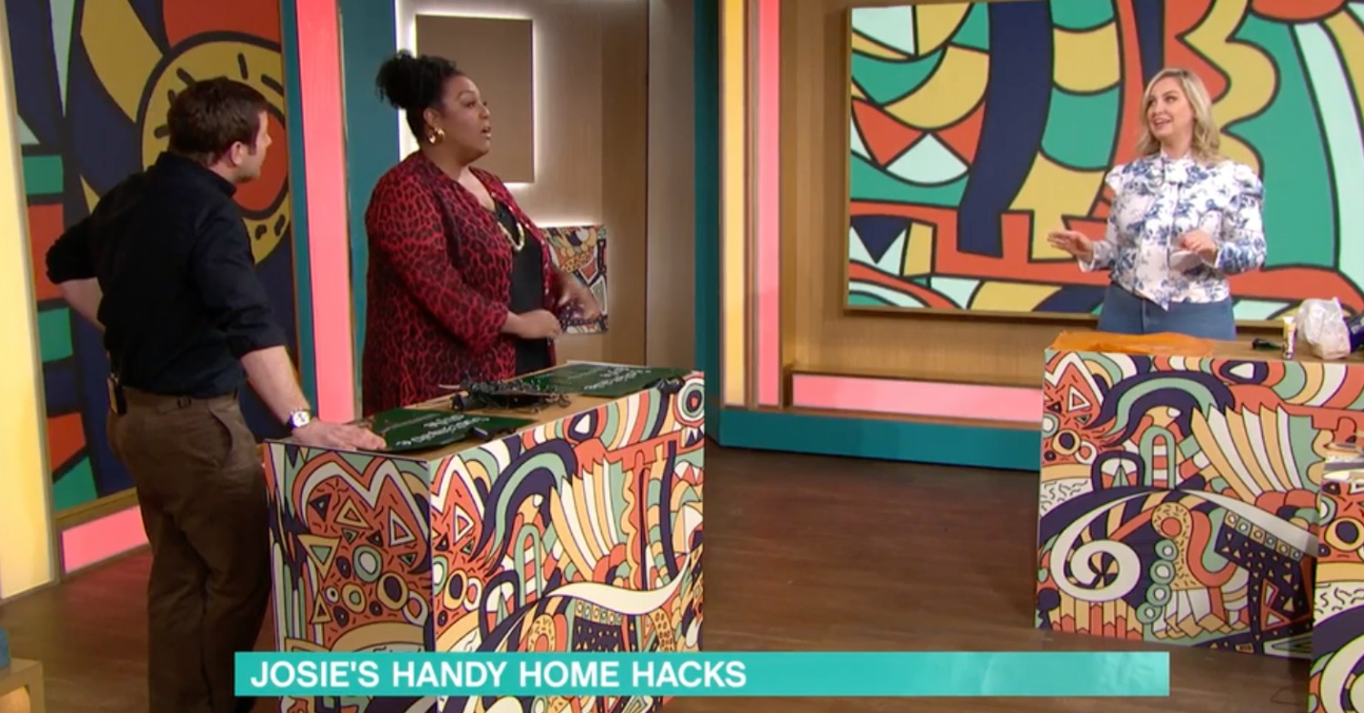 This Morning star Josie Gibson hosting today