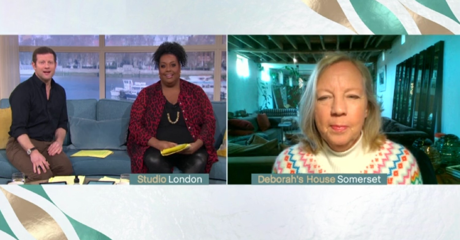 deborah meaden on this morning with dermot o'leary and alison hammond