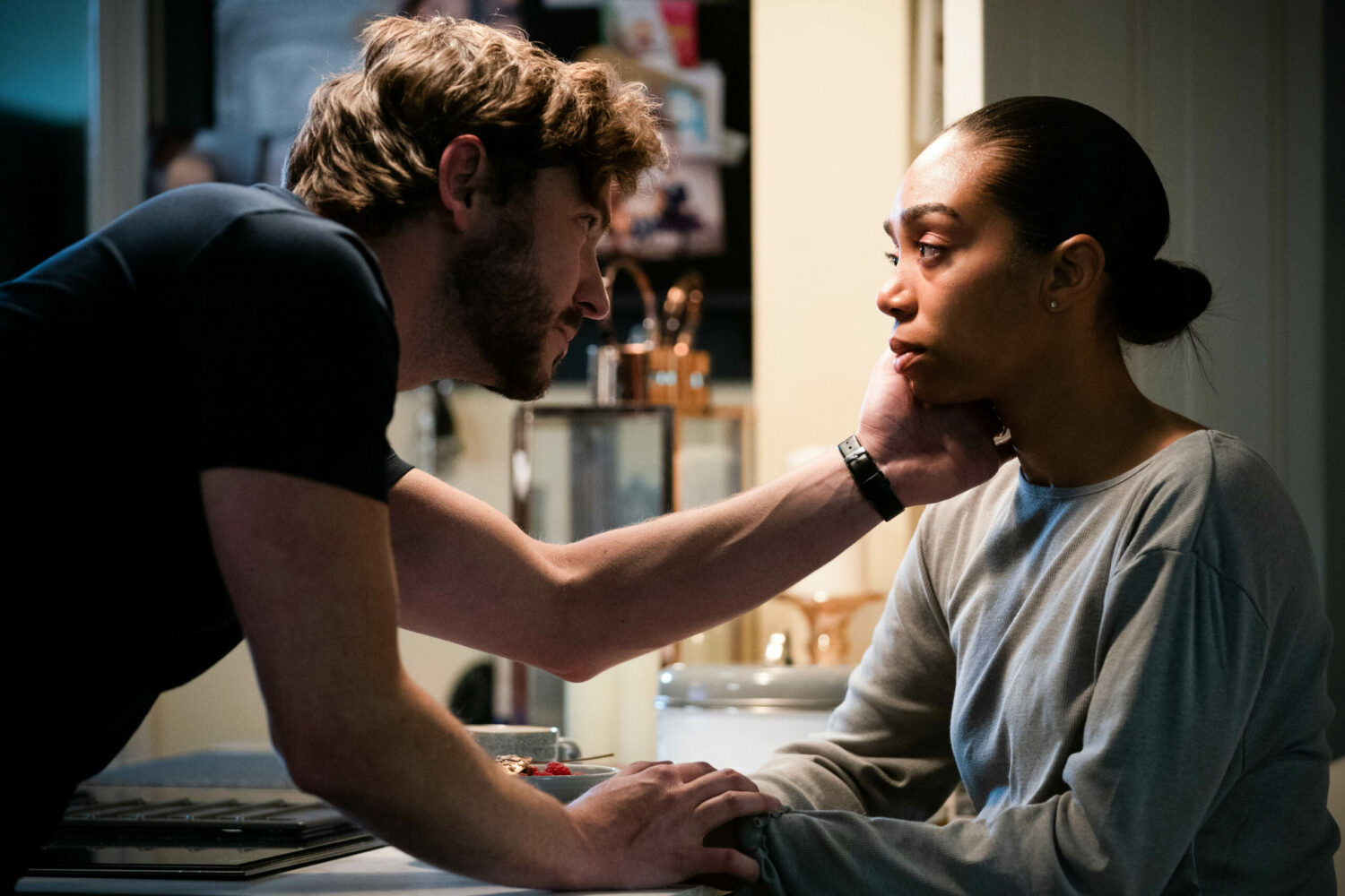 EastEnders Jan 21 2022 Gray questions Chelsea