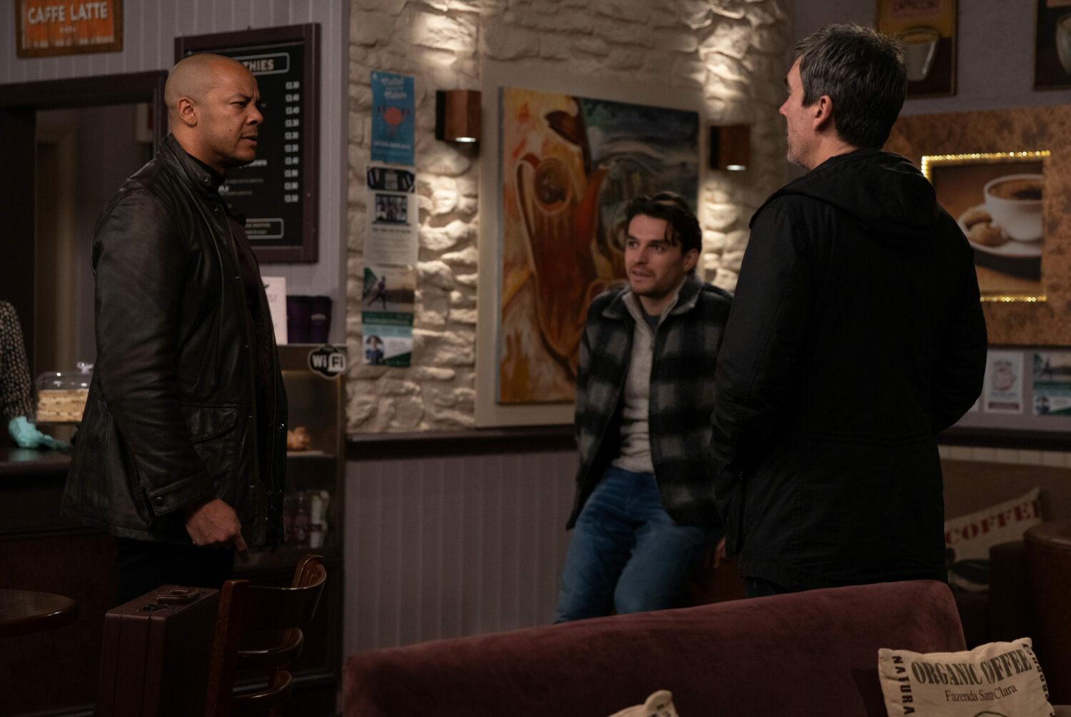 Emmerdale 19 Jan Mack nicks