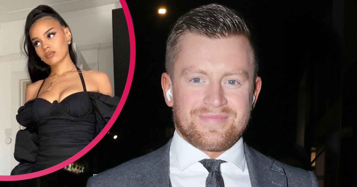 Adam Peaty and his girlfriend